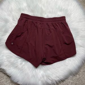 Lululemon Track That Shorts 5" Maroon